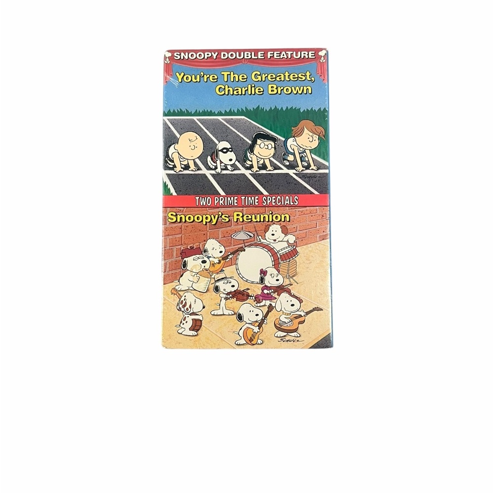 You're The Greatest Charlie Brown Snoopy's Reunion VHS Tape